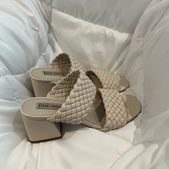 Steven Madden block heel, size 7.5 - Picture 2 of 3